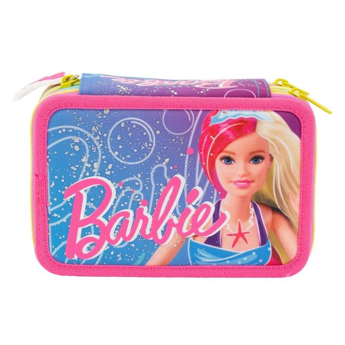 Astuccio Scuola Triplo Barbie Giochi Preziosi