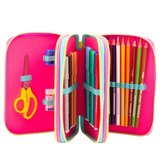 Astuccio Scuola Triplo Barbie Giochi Preziosi