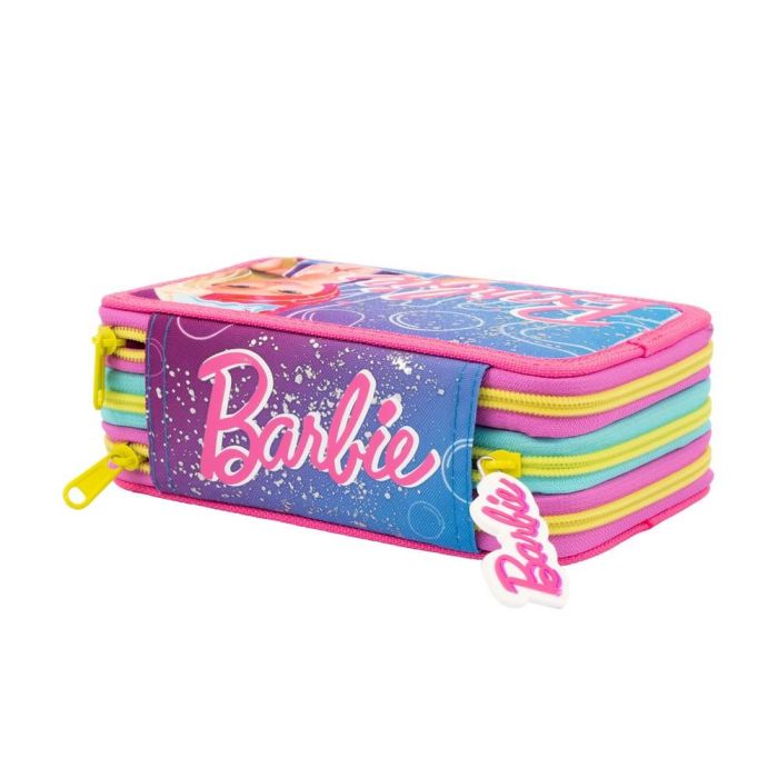 Astuccio Scuola Triplo Barbie Giochi Preziosi