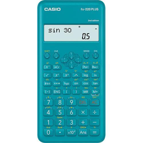 Casio FX-220 Plus calcolatrice Tasca Calcolatrice scientifica Blu