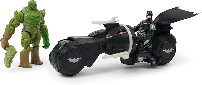 BATMAN DC Comics, vs. Swamp Thing Armoury Attack Batcycle