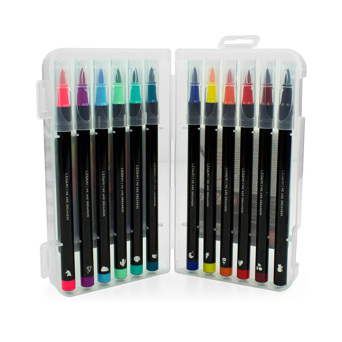 Brush Markers, il Set di 12 Pennarelli