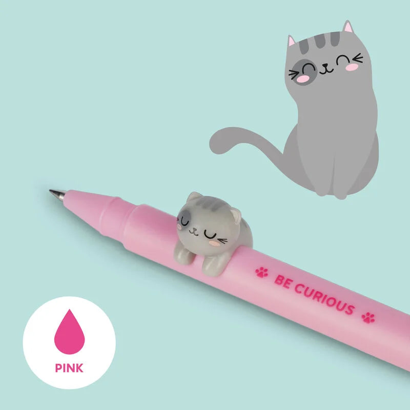 Penna Gel con Kitty decorativo della famiglia Lovely Friends