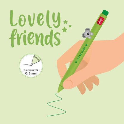 Penna Gel con Koala decorativo della famiglia Lovely Friends