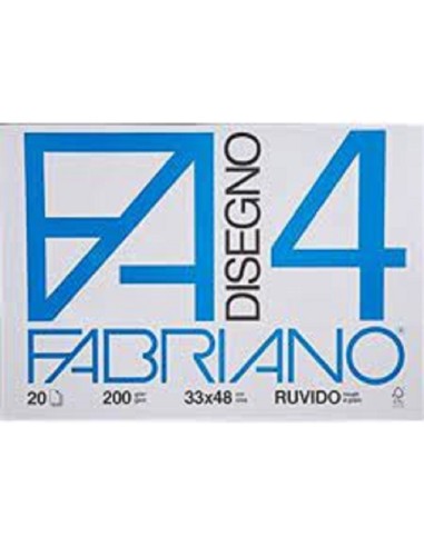 ALBUM DA DISEGNO FABRIANO 4 33x48cm RUVIDO