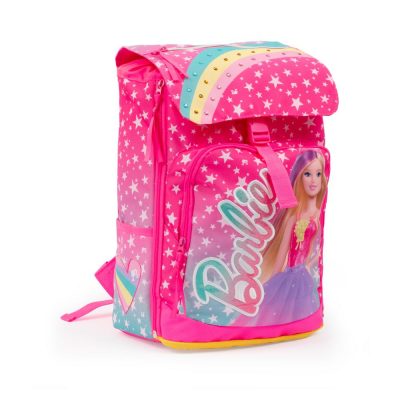 Barbie Zaino Scuola Estensibile Multi Giochi Preziosi